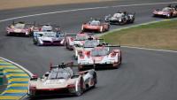 Départ des concurrents des 24h du Mans, le 14 juin 2025
