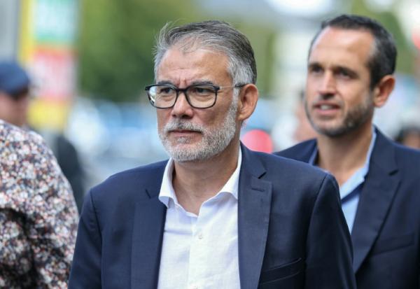 Le premier secrétaire du Parti socialiste Oliver Faure aux journées d'été du PS à Blois, France, le 28 août 2026