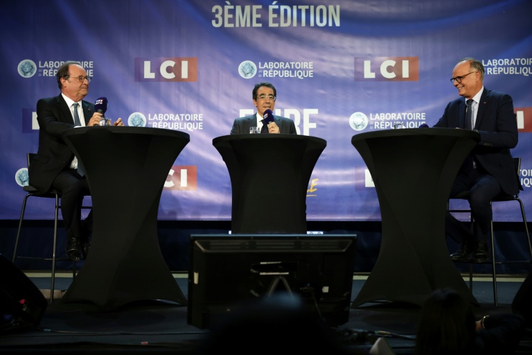 Édouard Philippe et François Hollande débattent samedi à Sens dans l'Yonne