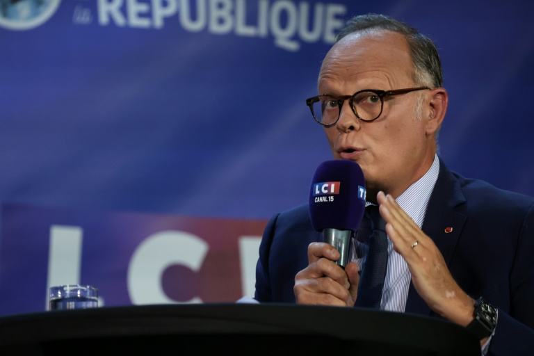 Édouard Philippe samedi à Sens dans l'Yonne le 29 août 2026