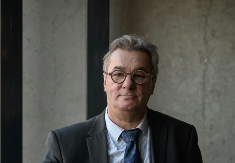 Le candidat du rassemblement de la gauche aux élections municipales de Toulouse, François Briançon, à Toulouse le 21 janvier 2026
