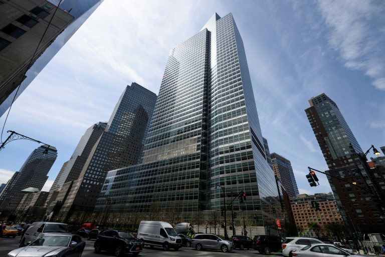 Le siège de la banque Goldman Sachs à New York, le 17 avril 2019