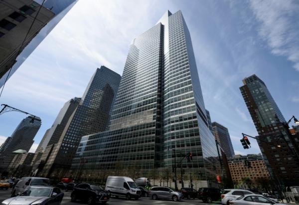 Le siège de la banque Goldman Sachs à New York, le 17 avril 2019