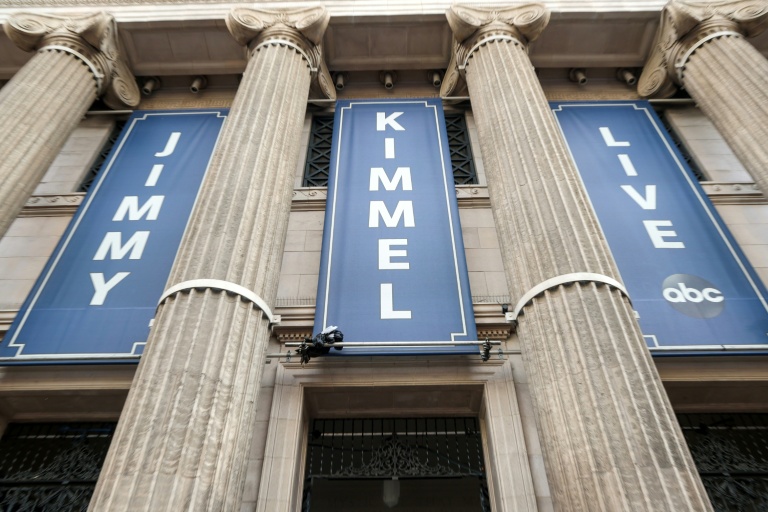 La façade du El Capitan Entertainment Centre d'où est diffusée l'émission 
