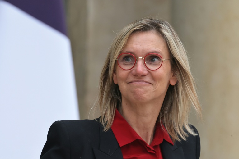 La ministre de la Transition écologique du gouvernement démissionnaire, Agnès Pannier-Runacher le 3 septembre 2025, à Paris