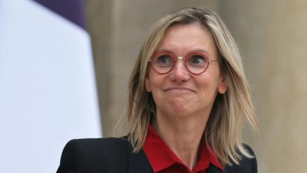 La ministre de la Transition écologique du gouvernement démissionnaire, Agnès Pannier-Runacher le 3 septembre 2025, à Paris