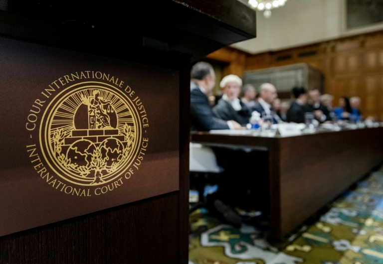La Cour internationale de justice (CIJ), le 12 janvier 2024 à La Haye