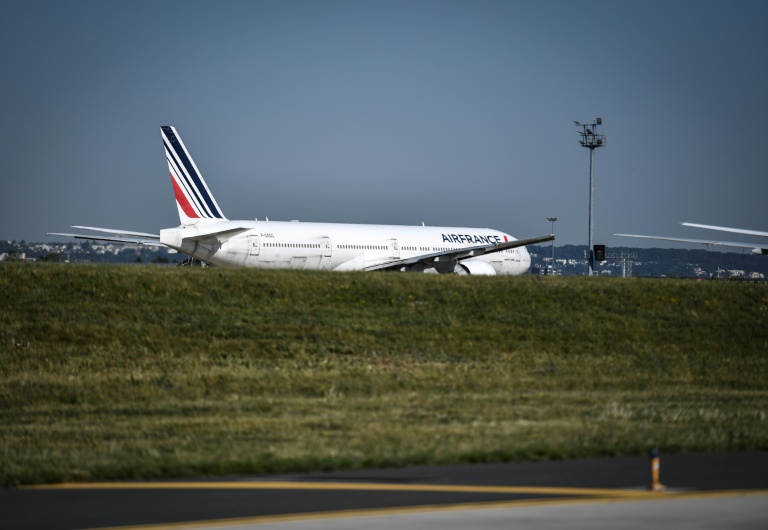 Un avion d'Air France sur le tarmac de l'aéroport d'Orly, le 24 juin 2020