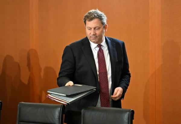 Le ministre des Finances Lars Klingbeil à  Berlin le 6 mai 2027