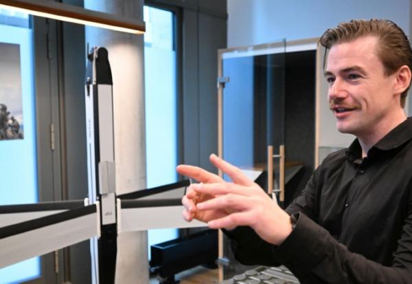 Josef Kranawetvogl, un haut responsable de la start-up du secteur de la défense Stark, le 10 décembre 2025 à Berlin