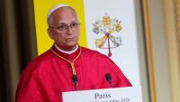 Le pape Léon XIV lors de son discours à l'Elysée le 25 septembre 2026