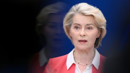 La présidente de la Commission européenne Ursula von der Leyen, à Bruxelles, le 13 juillet 2026