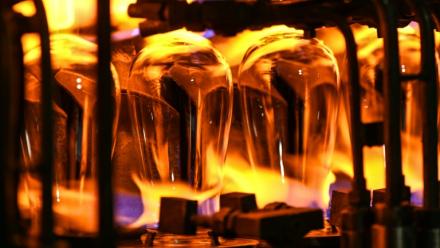 Chaîne de production à Arques, dans le Pas-de-Calais, le 13 septembre 2022. 