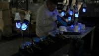 L'usine de chaussures Kioshi, à Esteban Echeverria près de Buenos Aires, le 27 août 2026