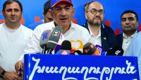 Le Premier ministre arménien Nikol Pashinyan le 8 juin 2026, à Erevan, en Arménie
