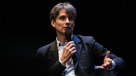 Le président d'Arte France, Bruno Patino, le 16 septembre 2022 à La Rochelle