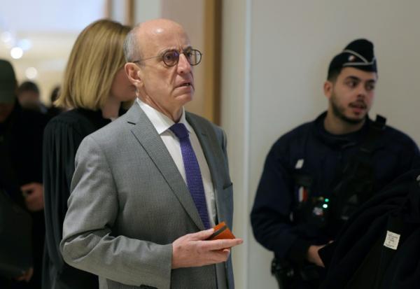 Marc Pantaloni, avocat d'un des accusés, Daniel Beaulieu, au procès Athanor le 30 mars 2026, à Paris