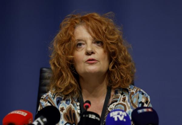 Laure Beccuau le 3 mai 2025, à Paris