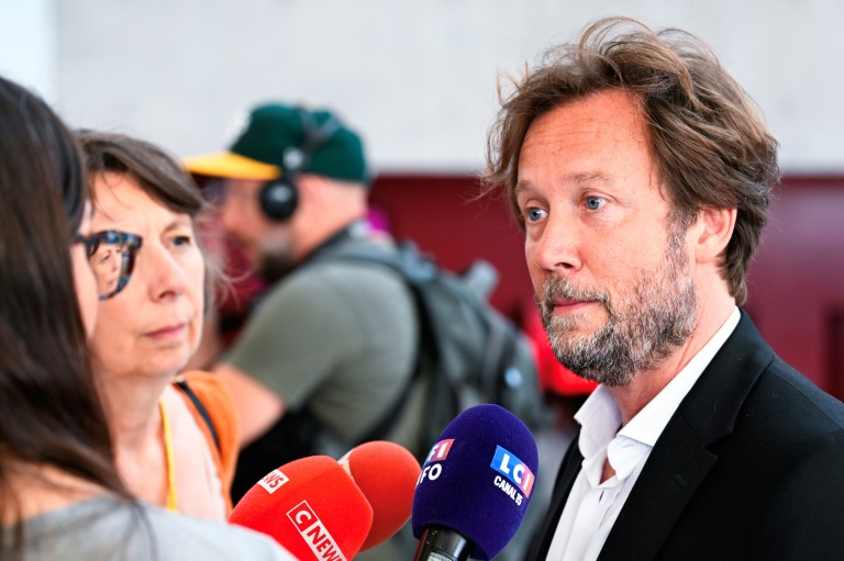 Le président du groupe socialiste à l'Assemblée nationale Boris Vallaud, le 13 juin 2025 lors du 81e congrès du PS à Nancy