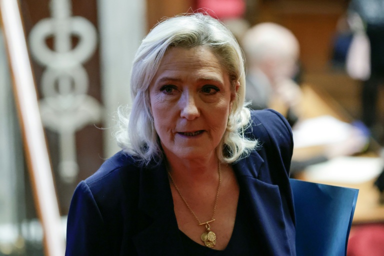 Marine Le Pen le 23 janvier 2026 à Paris