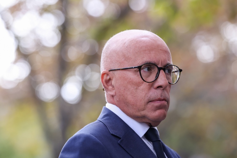 Le président du groupe UDR à l'Assemblée nationale Eric Ciotti à Paris, le 18 septembre 2026