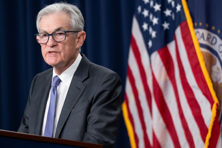 Le président de la Réserve fédérale (Fed), Jerome Powell, le 10 décembre 2025 à Washington