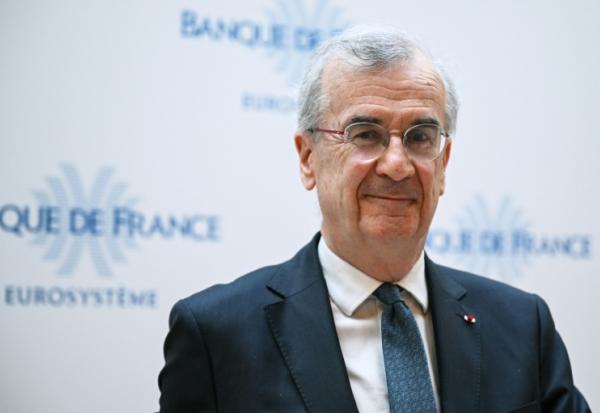 Le gouverneur de la Banque de France François Villeroy de Galhau, le 24 mars 2026 à Paris