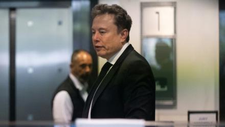 Elon Musk le 28 avril 2026, à Oakland en Californie