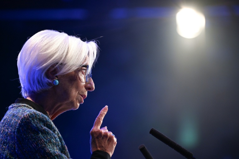 ECB head Christine Lagarde 