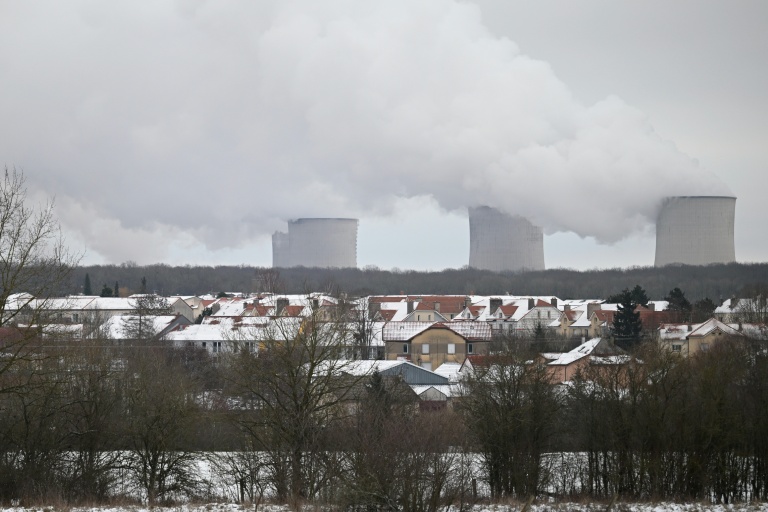 La centrale nucléaire de Cattenom, le 7 janvier 2026