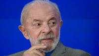 Le président brésilien et candidat à la présidentielle Luiz Inacio Lula da Silva, lors de la cérémonie de signature du décret réglementant le cadre juridique de l'industrie des jeux électroniques,  Brasilia, le 14 octobre 2026