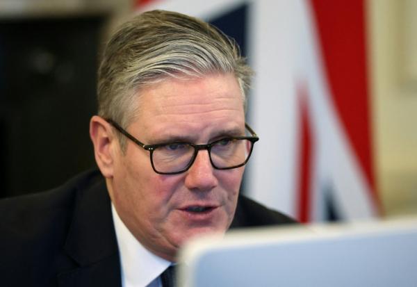 Le Premier ministre britannique Keir Starmer au 10 Downing Street à Londres le 25 novembre 2025