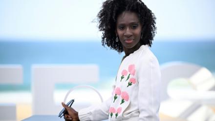 L'actrice Eye Haïdara à Saint-Sébastien en Espagne le 20 septembre 2025