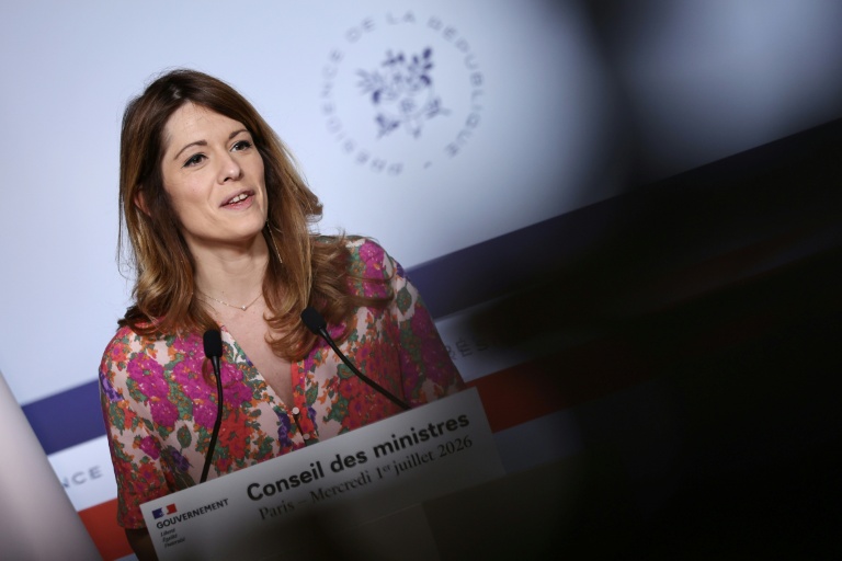 La ministre déléguée à l'Energie et porte-parole du gouvernement Maud Bregeon, le 1er juillet 2026 à Paris