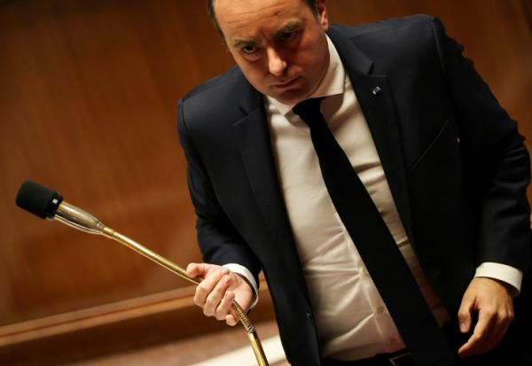 Le Premier ministre Sébastien Lecornu à l'Assemblée nationale le 31 mars 2026 à Paris
