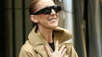 Céline Dion rencontre ses fans en arrivant au palace Le Royal Monceau, à Paris, le 28 août 2026
