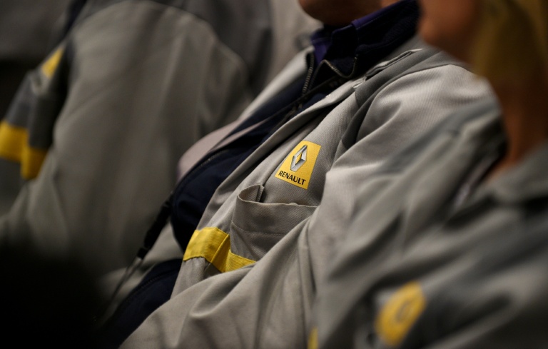 A l'usine de Renault de Batilly, dans l'est de la France, le 6 mars 2017