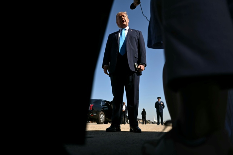 Donald Trump dans le Maryland le 20 mai 2026