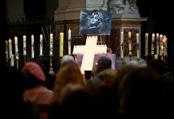 Messe commémorative à Brigitte Bardot à l'église Saint-Roch à Paris, le 28 janvier 2026