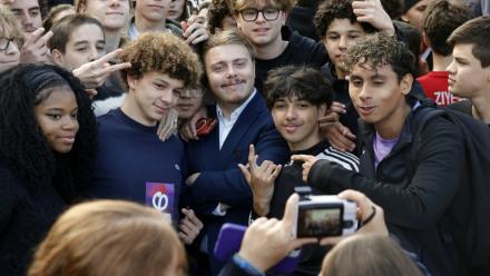 Le député LFI Louis Boyard à Vanves, le 6 octobre 2026