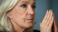 La candidate RN à la présidentielle Marine Le Pen le 12 octobre 2026 à Moissac
