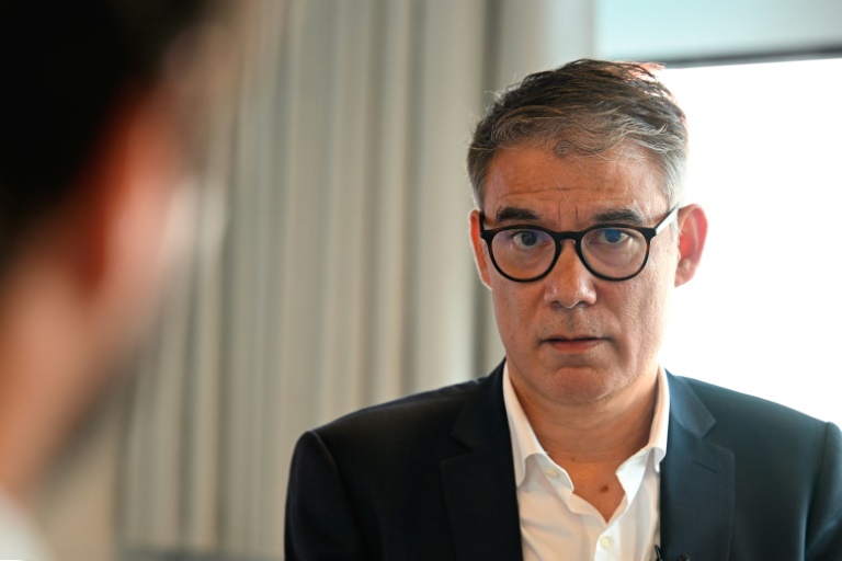 Olivier Faure a été officiellement réélu samedi premier secrétaire du Parti socialiste, à Nancy le 13 juin 2025.