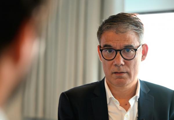 Olivier Faure a été officiellement réélu samedi premier secrétaire du Parti socialiste, à Nancy le 13 juin 2025.