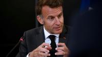 Le président français Emmanuel Macron, à l'occasion du conseil de planification écologique, à Paris le 19 mai 2026