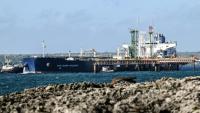 Le pétrolier russe Anatoly Kolodkin au terminal pétrolier du port de Matanzas, au nord-ouest de Cuba, le 31 mars 2026
