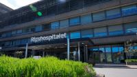 L'hôpital Rigshospitalet où la reine Margrethe de Danemark a été admise pour une douleur à la poitrine, le 14 mai 2026 à Copenhague
