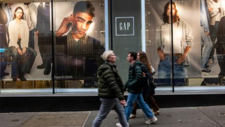 Un magasin Gap à New York, le 5 mars 2026