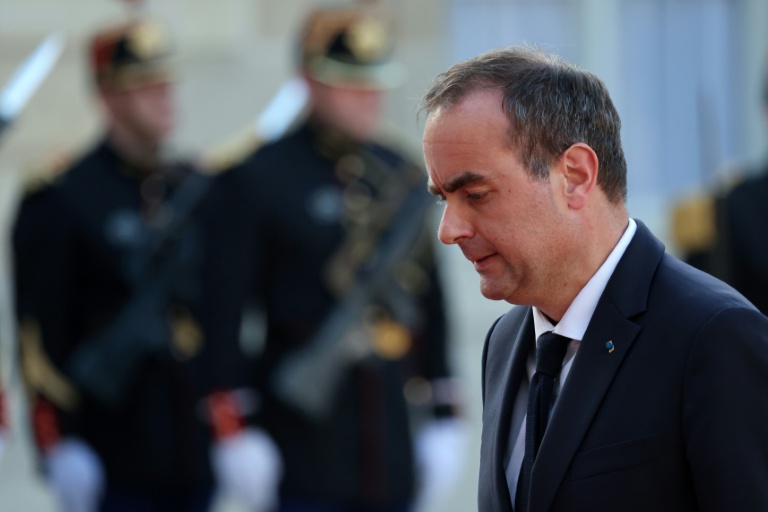 Le Premier ministre français Sébastien Lecornu à Paris le 28 mai 2026