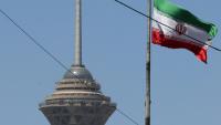 Le drapeau iranien à Téhéran, le 25 mai 2026