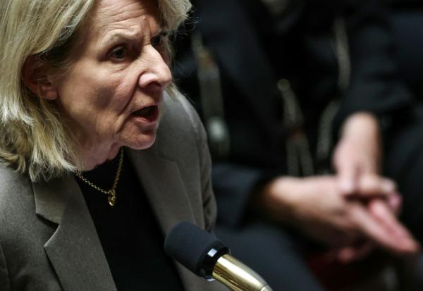 La ministre de la Culture Catherine Pégard à l'Assemblée nationale le 19 mai 2026